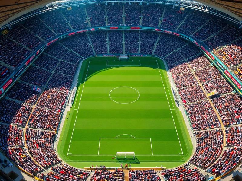 Packed World Cup stadium